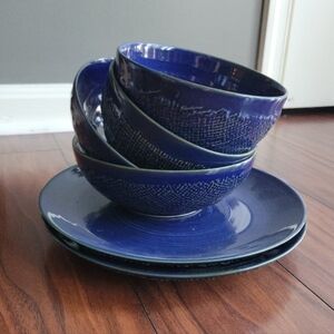 Vintage Ceramic Dining Set For 2